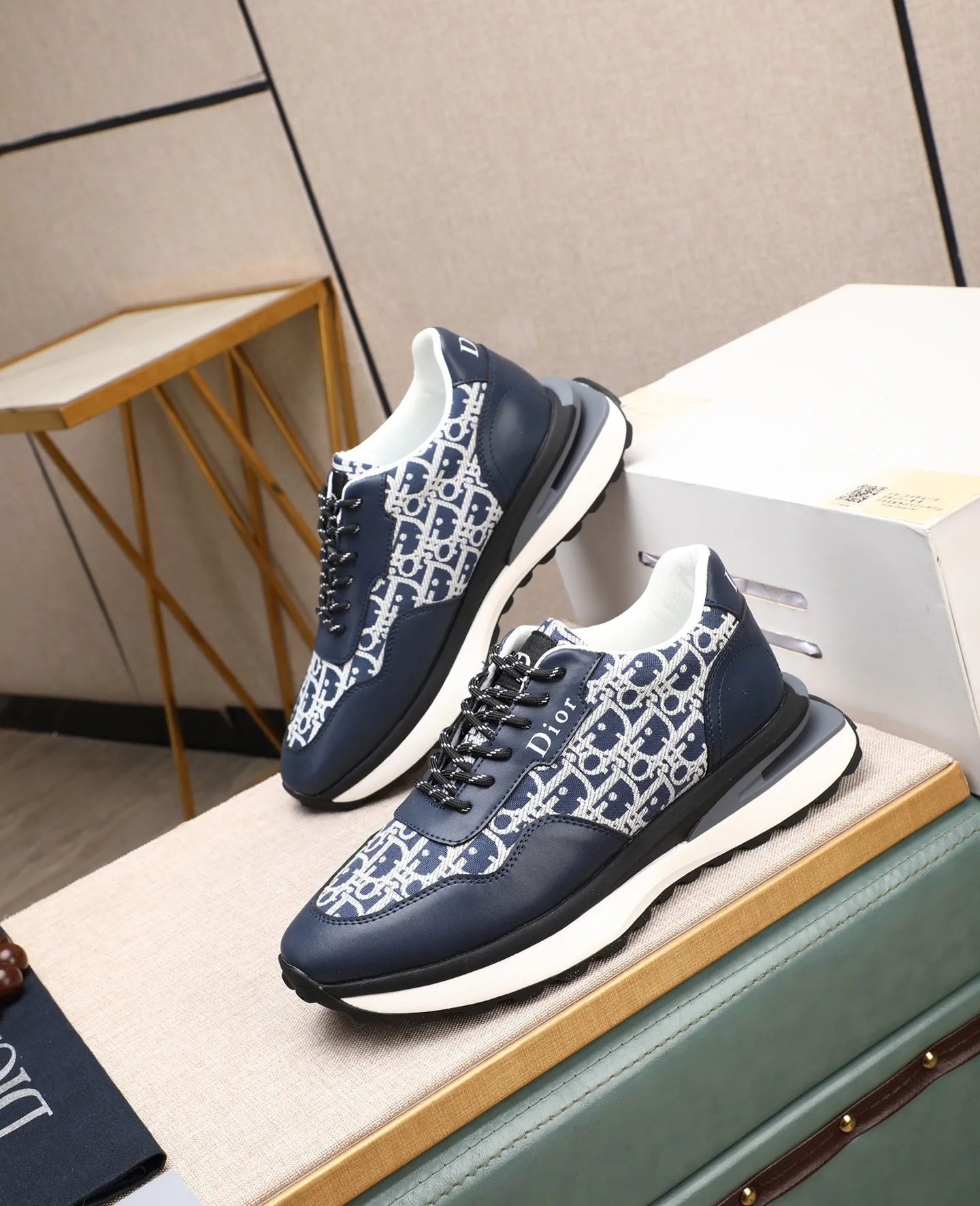 Men's men's shoes💰460 🌹🌹[Dior] 2025 latest model🙈original replica! 👟👟👟You can go to the top-notch workmanship. The upper is made of Italian 🇮🇹imported cowhide. The mesh lining is suitable for travel. The original replica outsole makes it suitable for all kinds of travel, showing low-key luxury. Let quality speak for itself. Color: Size: 38-44